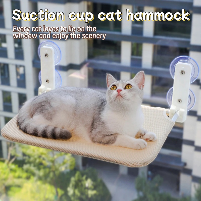 Cat Window Perch - Piattaforma per Gatti da Finestra con