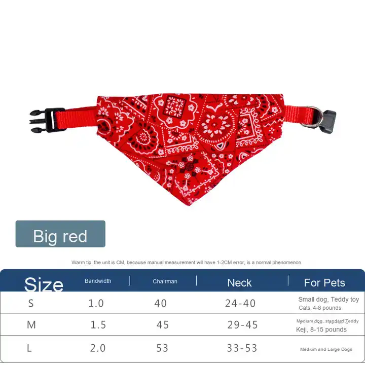 Benda triangolare regolabile p - Dog Bandana Scarf recensione e prezzo